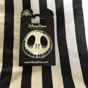 Jack Skellington crystal head pin